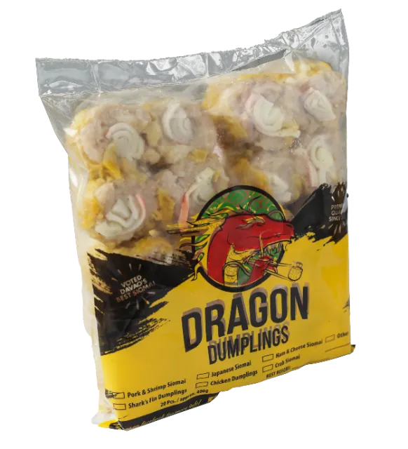 Dragon Dumplings crab siomai frozen pack